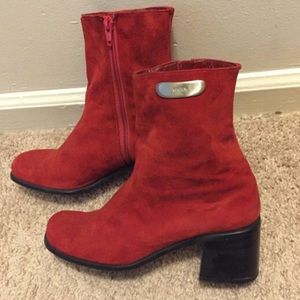 Red Velvet Booties